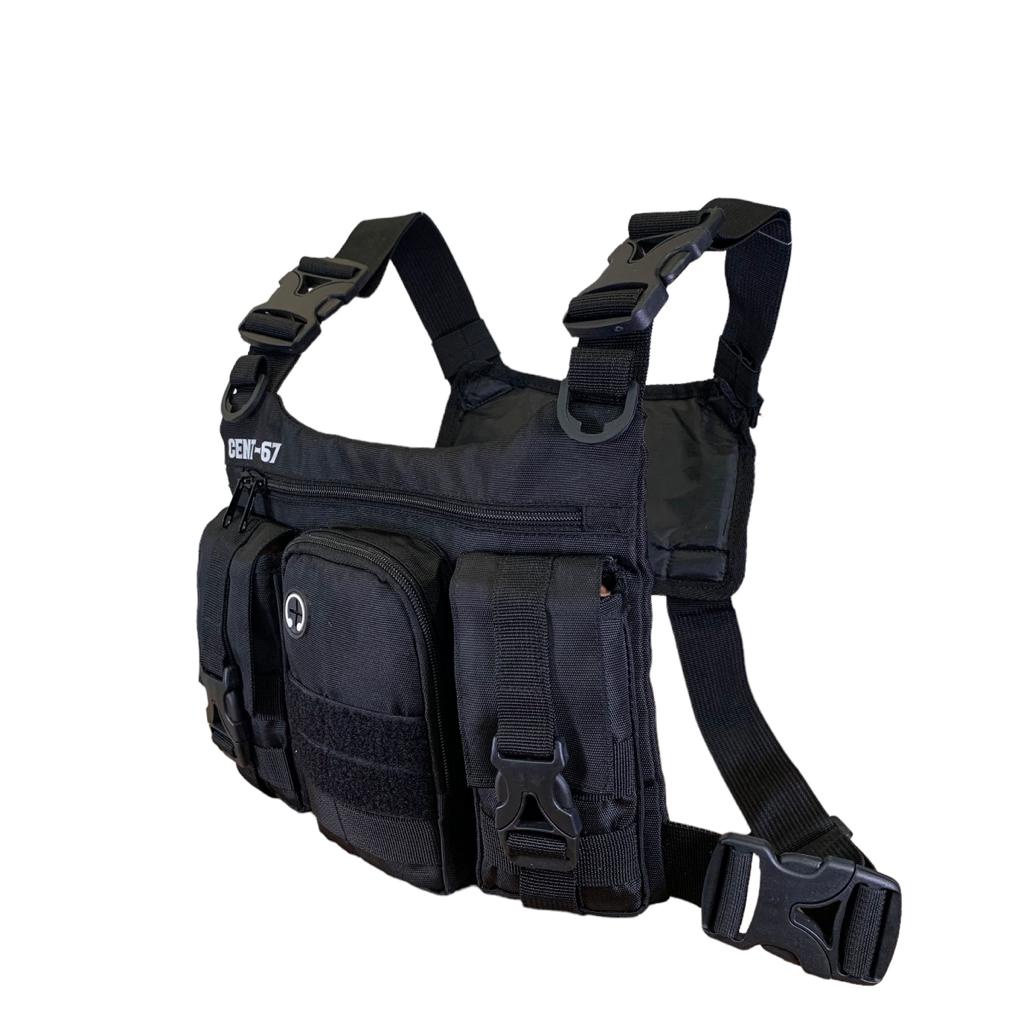 TAS DADA PRIA TACTICAL ORIGINAL CENT-67 THREE POCKET/ CHEST RIG BAG CENT-67 THREE POCKET ORIGINAL / CHEST BAG PREMIUM ORIGINAL CENT-67