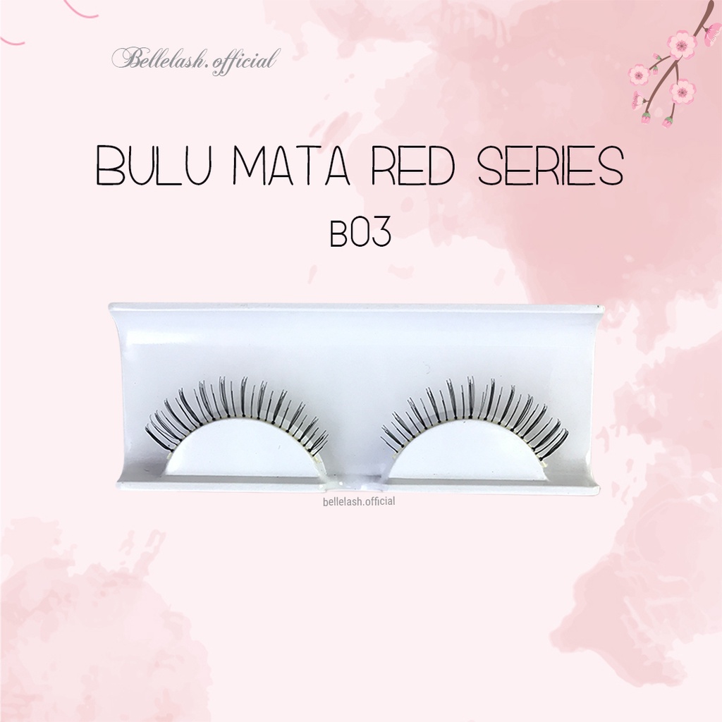 B03 Bulu Mata Bawah Palsu Handmade Natural False Eyelash Eye Lashes