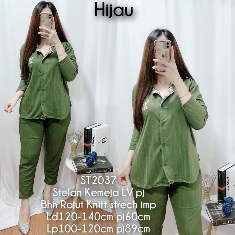 set er  St 2037 Stelan Kemeja  pj