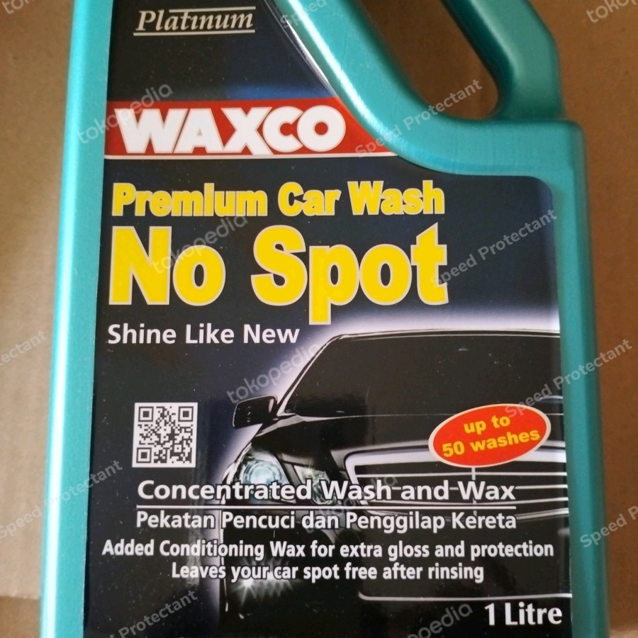 Shampoo Mobil WAXCO Premium Car Wash NO SPOT - 1 liter