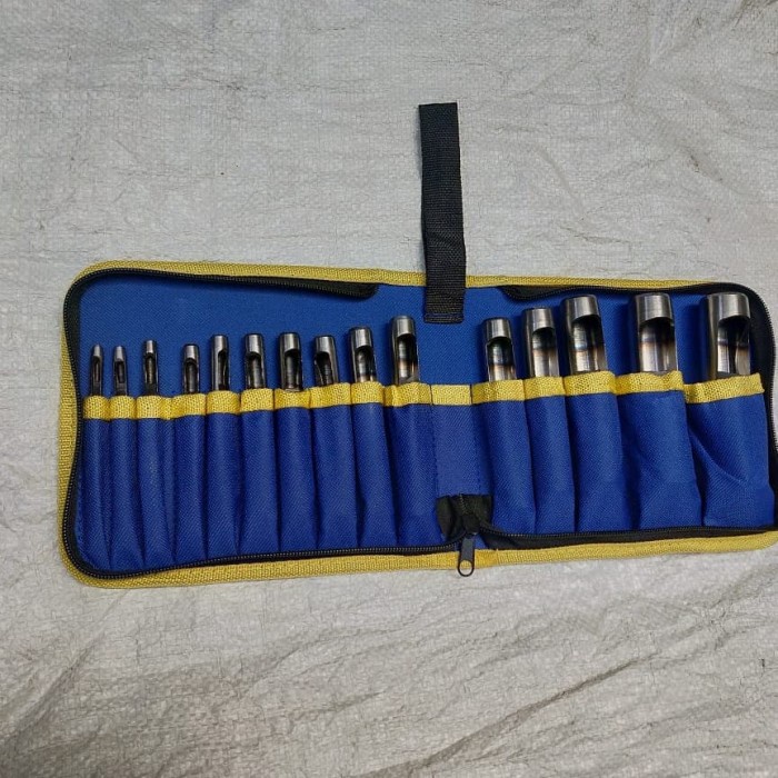 

Wow Alat Pembolong Kertas - Hollow Punch Set 15 Pcs -Plong Set 15 Pcs Bergaransi
