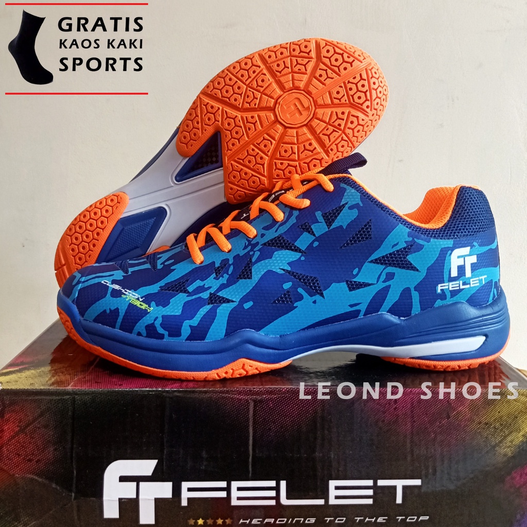 Jual Sepatu Badminton Felet Ft Boost Terbaru Sepatu Bulu Tangkis Felet Ftb Boost