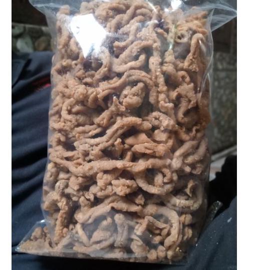 

Usus Ayam Crispy 1kg Pedas/Original beli 5 grtis 1pick kemasan kecil murah