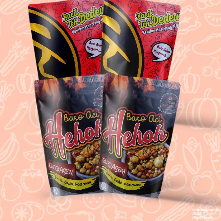 

BAYAR DITEMPAT✔️Bacil Teh Dedew Bakso Aci Hehoh Paket 4 BUNGKUS|RA8