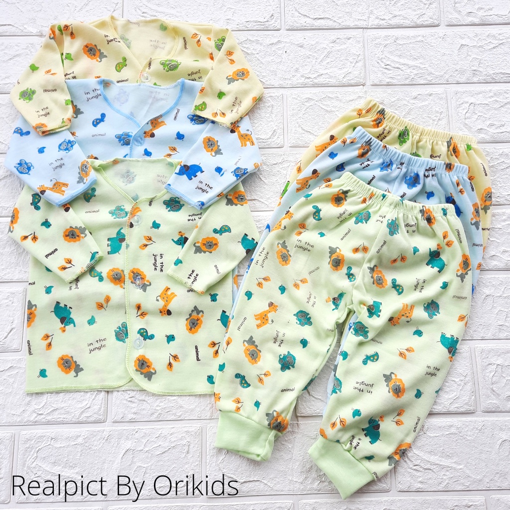 Setelan Baju Bayi Baru Lahir Lengan Panjang Murah Orikids Store