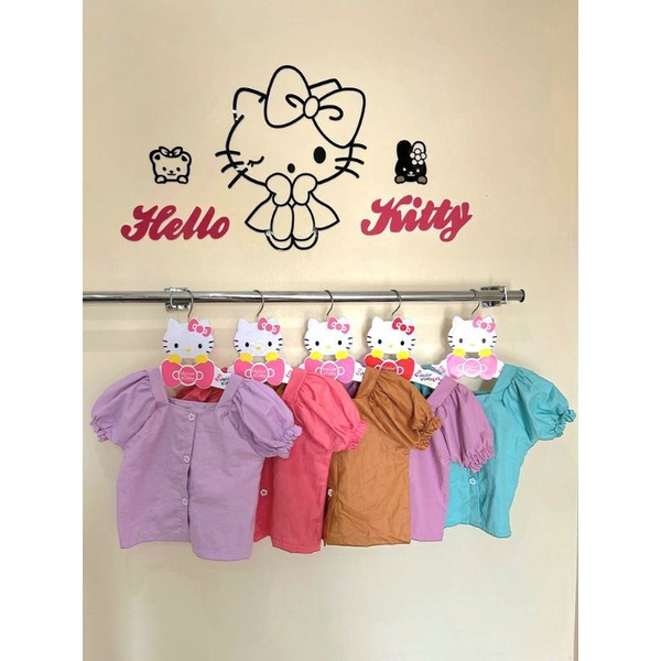 Sabilla blouse anak size 2-5 tahun / atasan anak perempuan nablfashion