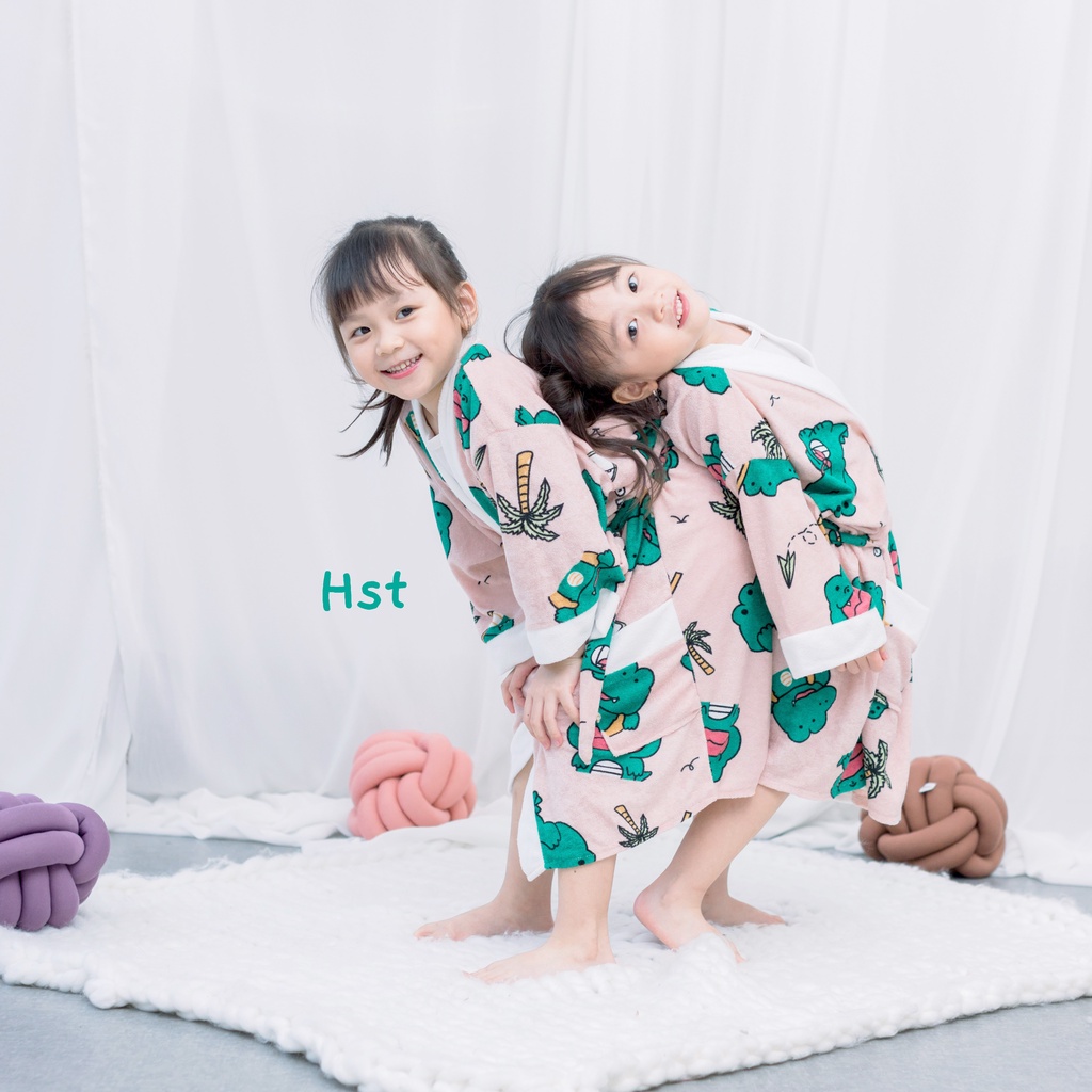 LIMITED Edition !!! Kimono Handuk Anak HST  ``Dillo si buaya gemesin``  (2 tahun-15 Tahun)