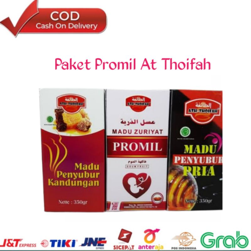 Paket Promil Madu Zuriat Zuriyat / Penyubur Kandungan / Penyubur Pria At Thoifah