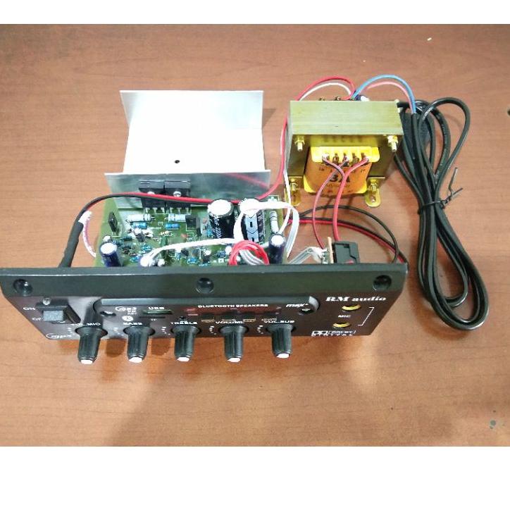 Harga Termuraah Kit power spiker aktif  bloototh + trafo 3 amper merk RM