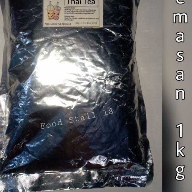 

BISA COD ✔️Powder Drink Thai Tea 1Kg - Bubuk Minuman Rasa Teh Thailand 1 Kg|SQ4