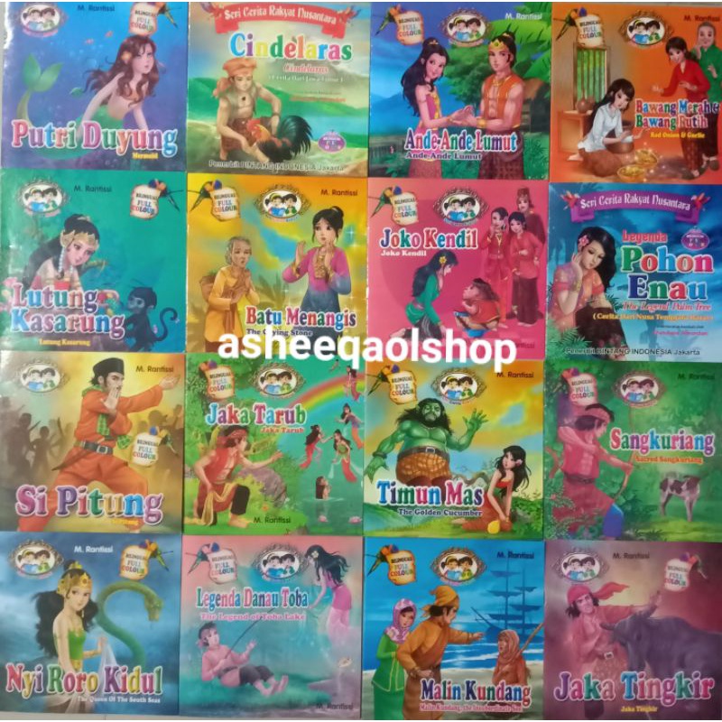 Buku Dongeng Cerita Rakyat Nusantara