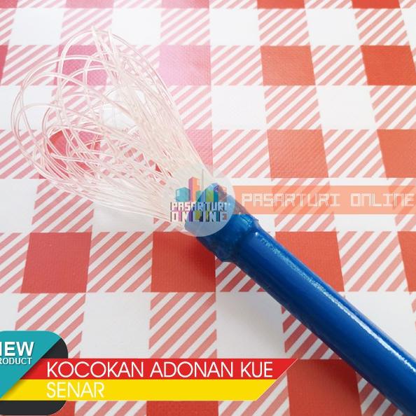 KOCOKAN ADONAN KUE SENAR / Kocok Telor / Egg Whisker / Alat Aduk Manual {JTH.18Oc22ᶠ}