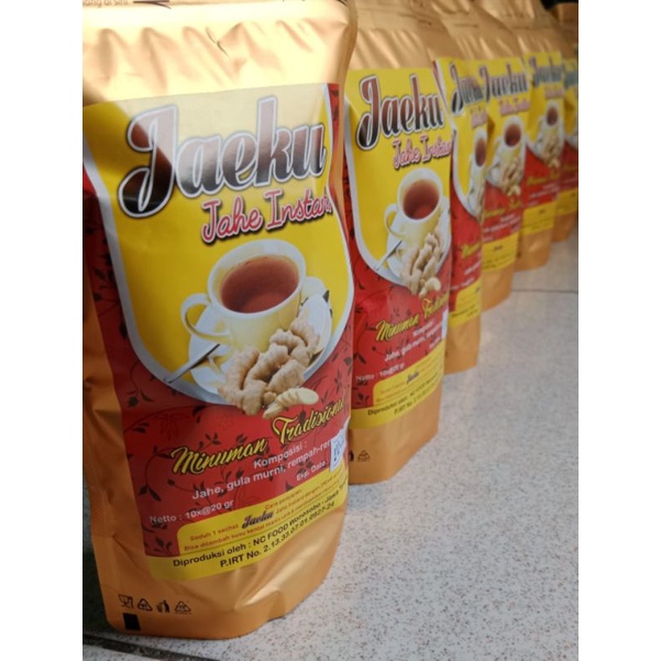 

Jaeku minuman jahe khas wonosobo isi 10pcs