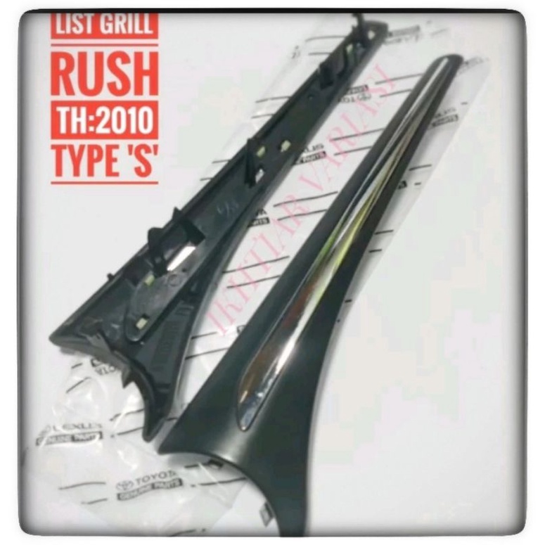 List Gril Rush Konde 2010 List Grill Rush Type S Kumis Grill Rush Lama Garnish Grill Rush Lama Origi