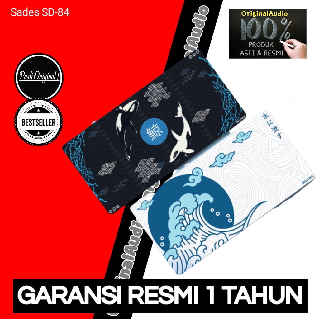 Sades SD84 Kujira / Umi / Kinton / Rasta Gaming Mousepad / Deskmat Original