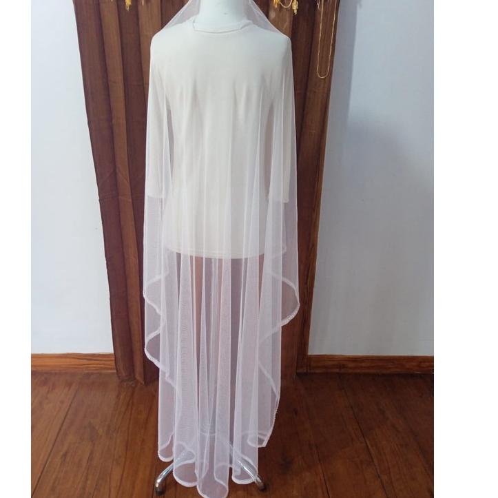 Free Delivery slayer pengantin kerudung pengantin hijab pengantin elegan | slayer pengantin murah