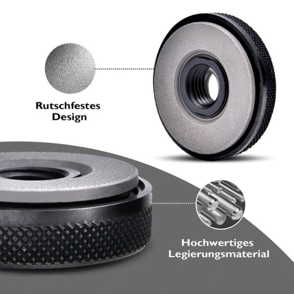 Populer Mur Pengunci Cepat Perubahan Cepat Tangan Mengencangkan Aksesoris Alat Listrik Locking Plate