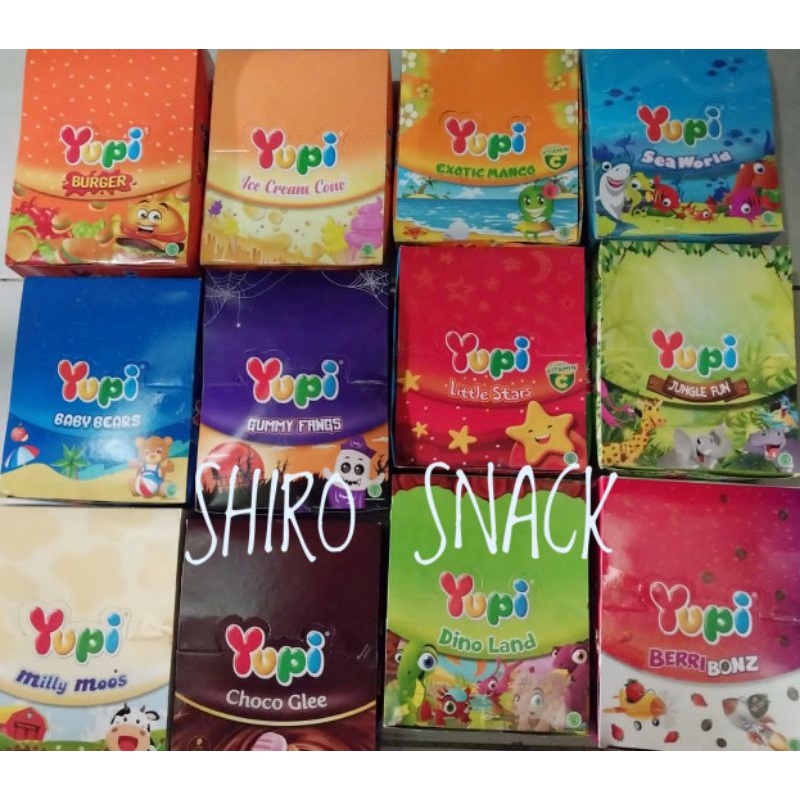 

Yupi box aneka karakter isi 24 pcs.