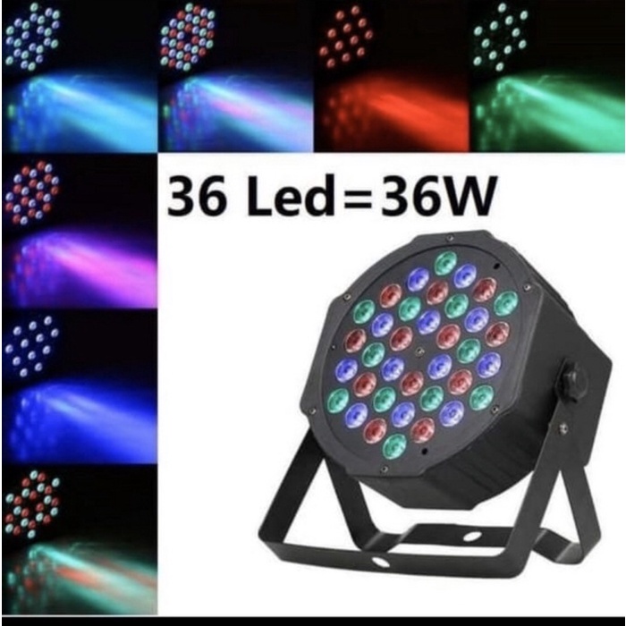 Lampu sorot panggung disco led 36 par