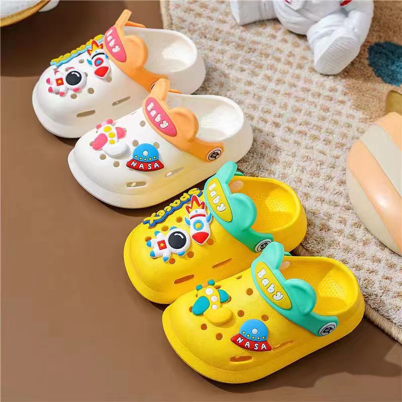 PROMO 12.12 PUNCAK Okaybaby B220 Sandal Slop Import astronot Anak Laki-laki Perempuan Kekinian Sendal Casual