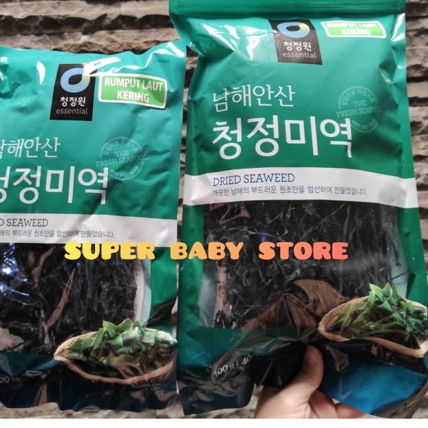 

✨SHOPEE MALL✨ Chung Jung One Daesang Miyeok- Dried Seaweed- Rumput Laut 50gr | 100gr !!