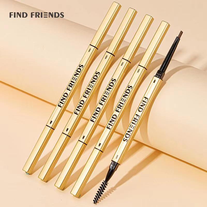 [ HARGA PROMO ] [ ORIGINAL &amp; READY ] FIND FRIENDS FINE SOLID EYEBROW PENCIL WATERPROOF 2 SISI