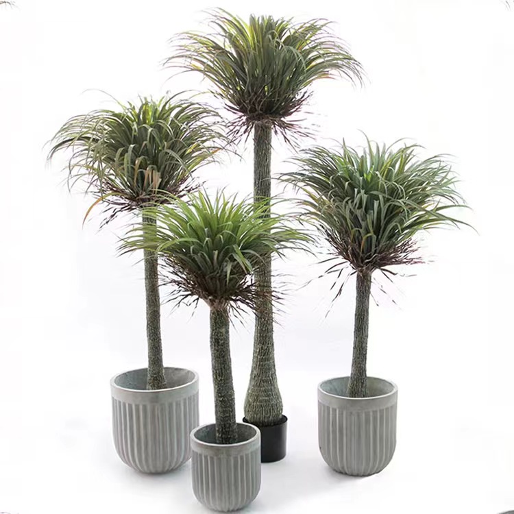 AND / COD / Pohon Palem Hias Palsu Tanaman Nolina Ponytail Palm Plastik Artificial Dekorasi Rumah PBP128