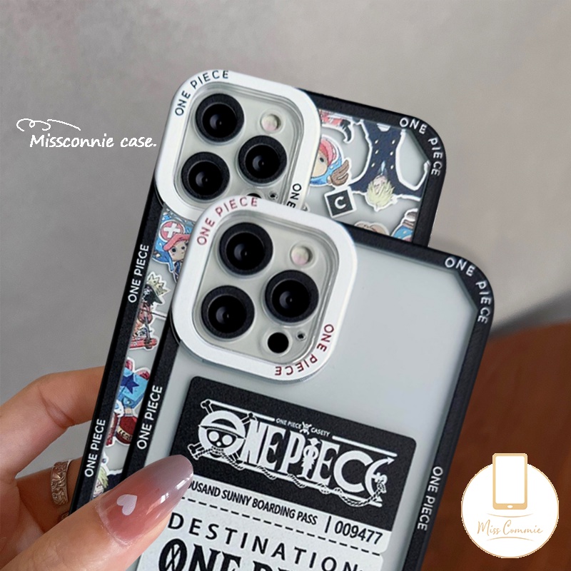 Case NFC Motif Kartun One Piece Untuk Redmi 9 10 9A 10A 10C 9T 9C Note 11 9Pro 9 8 9s 11s 10Pro Max PO CO X3 Pro PO X3 Cover Lembut Untuk Tiket