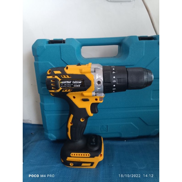 NAGAWA NCB13K CORDLESS BOR BETON IMPACT 13mm BRUSHLESS BATERAI 21V