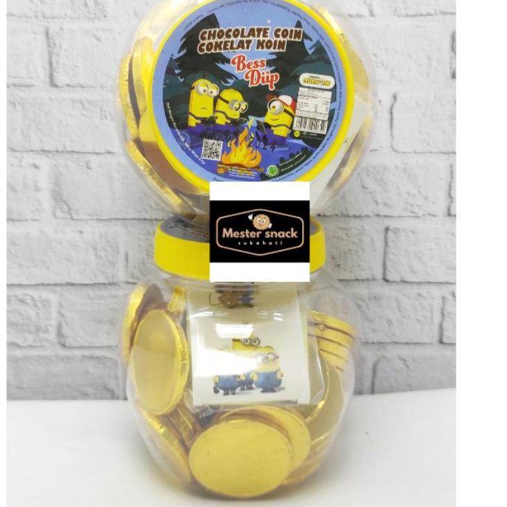 

✨Promo✨ Hari Ini Minion Chocolate Coin (1 toples isi 50 pcs) serbuuu !