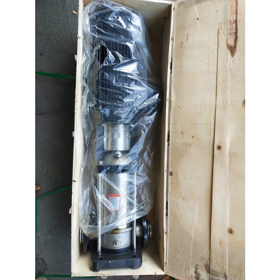 MAXPUMP 40CDL8-10-4 High Pressure Pump vertical pompa booster 5.5hp 8kubik 380volt 1.5inch pendorong stainless