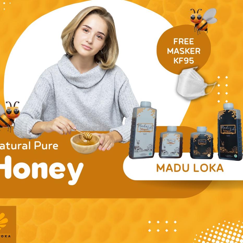 

SALE!!Madu loka Madu Murni Asli 1Kg (Manis) Pure Naturan Raw Honney|RA4