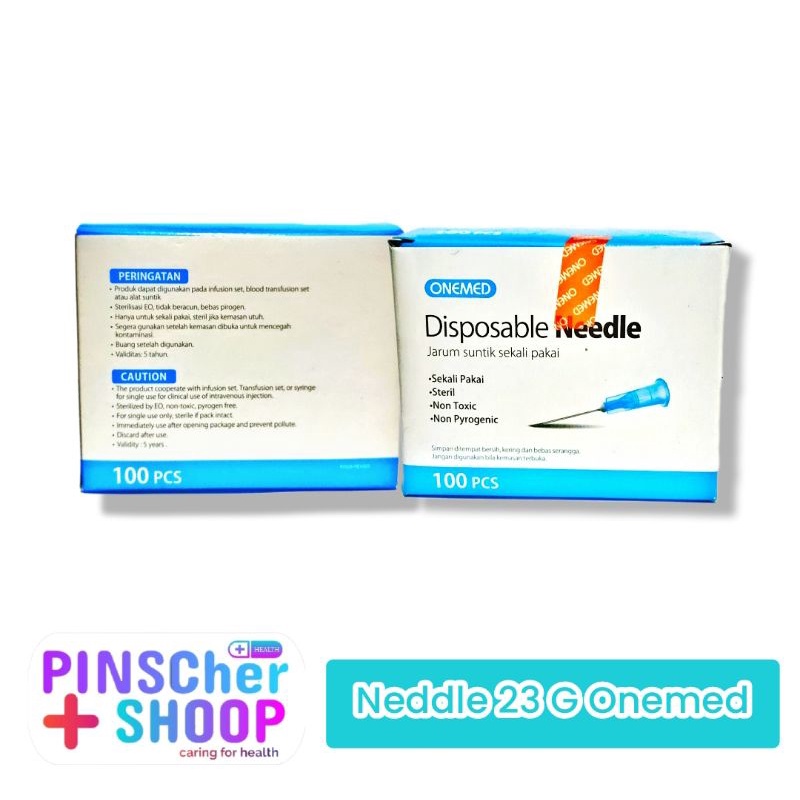Disposable Neddle 23 G Onemed / Box
