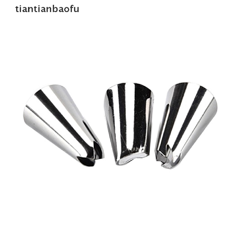 [tiantianbaofu] 8Pcs Stainless Steel Icing Piping Nozzles Pastry Tip Cake Baking DIY Decor Tools Boutique