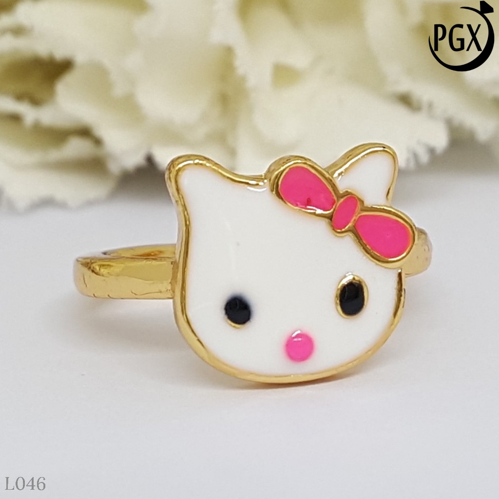 PGX Cincin Anak Xuping Aksesoris Perhiasan Lapis Emas Premium - L046