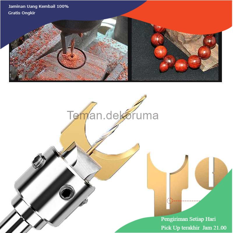 TD - PKK HUHAO Mata Bor Tasbih DIY Beads Drill Bit 6-12 mm - R02