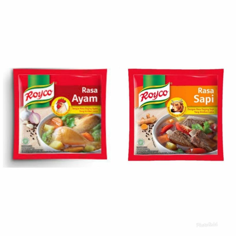 

Royco ayam royco sapi 1 sachet