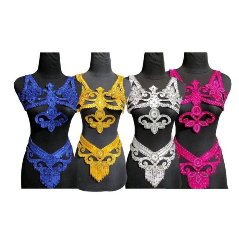 Renda Bordir Payet kebaya pengantin