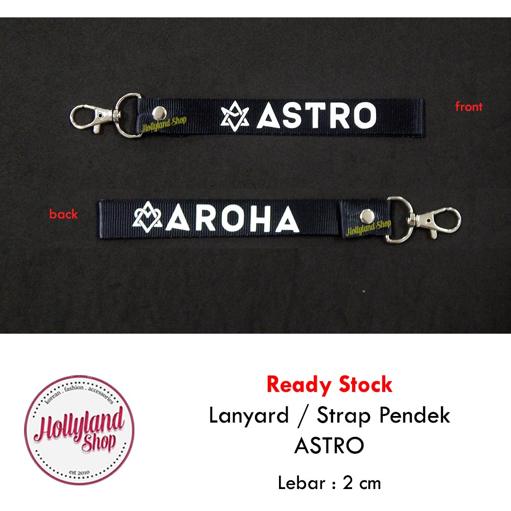 Lanyard Strap Gantungan Tali Pendek Kpop ASTRO unofficial
