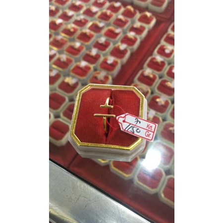 cincin emas 700