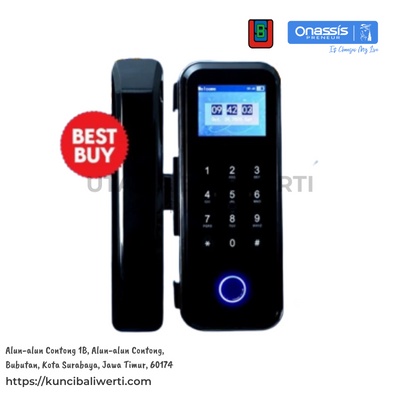 Kunci pintu digital onassis D81 pro-smart lock