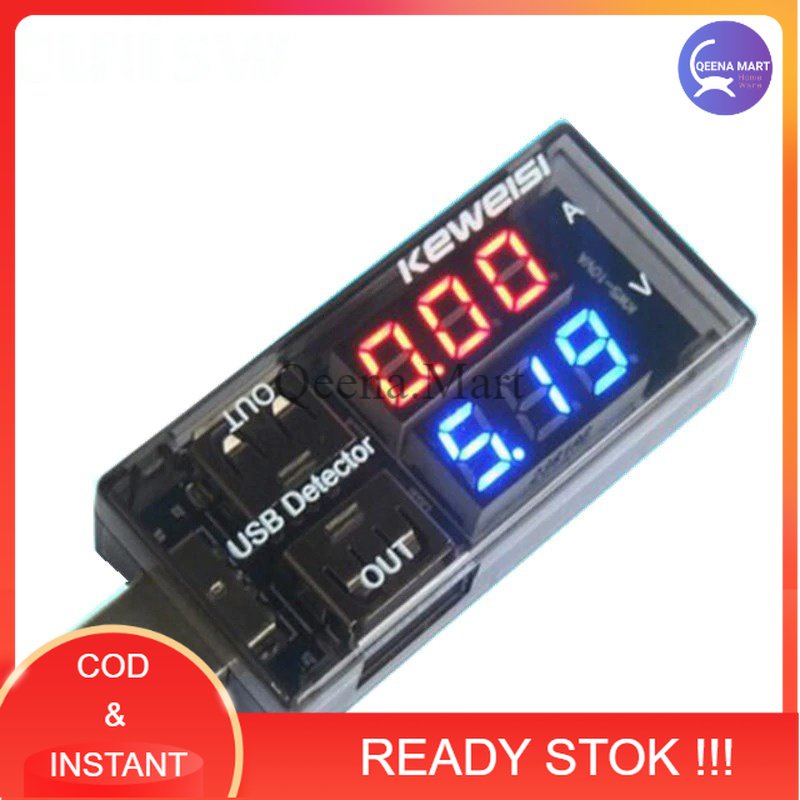 USB Charger Power Current Voltage Tester Detector - KWS-10VA