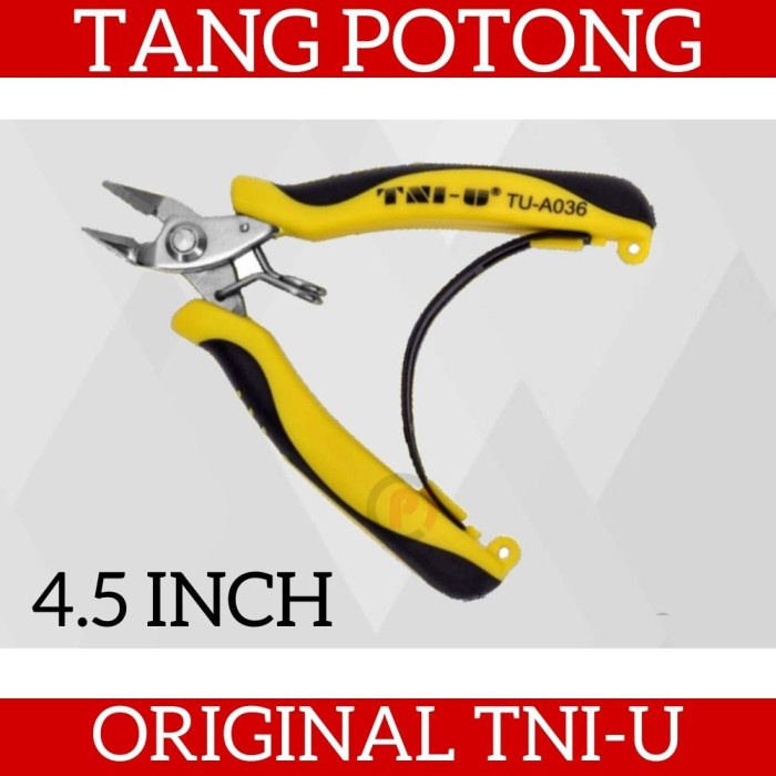 TNI-U TU A036 Tang Potong Mini 4.5 Inch Diagonal Pliers Cable Cutting