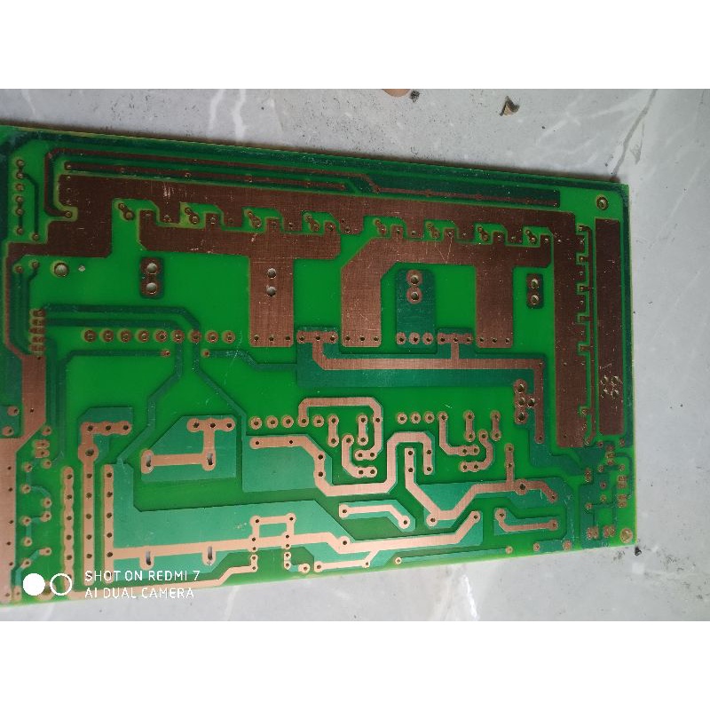 pcb setrum 8 fet dobel trafo