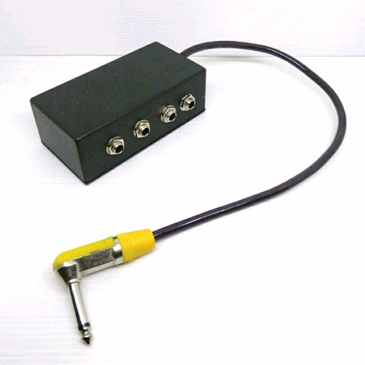 Converter Mic 4 input untuk soundcard V8 Parallel microphone