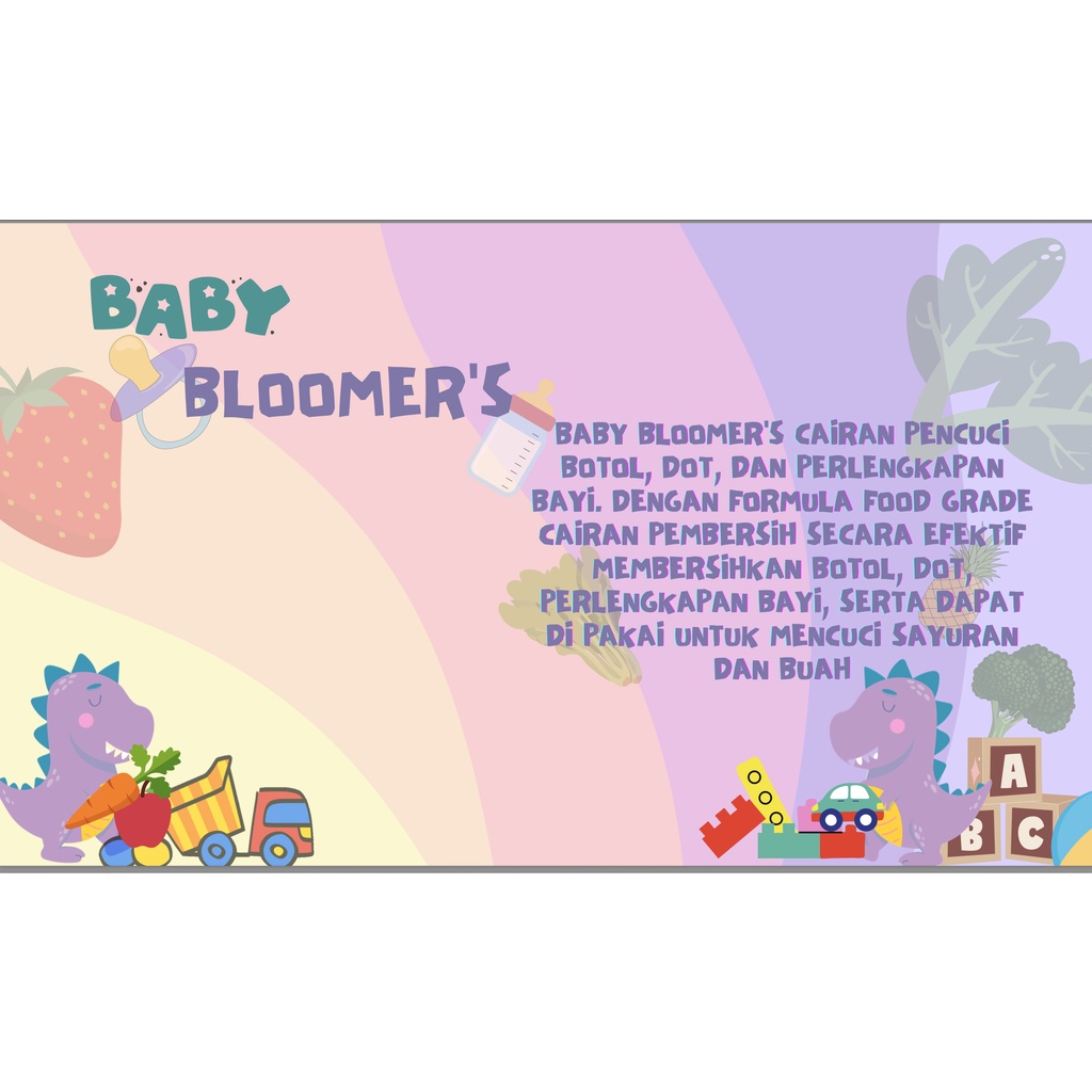 Baby Bloomers Sabun cuci Bottles , Nipple, and accessories bayi
