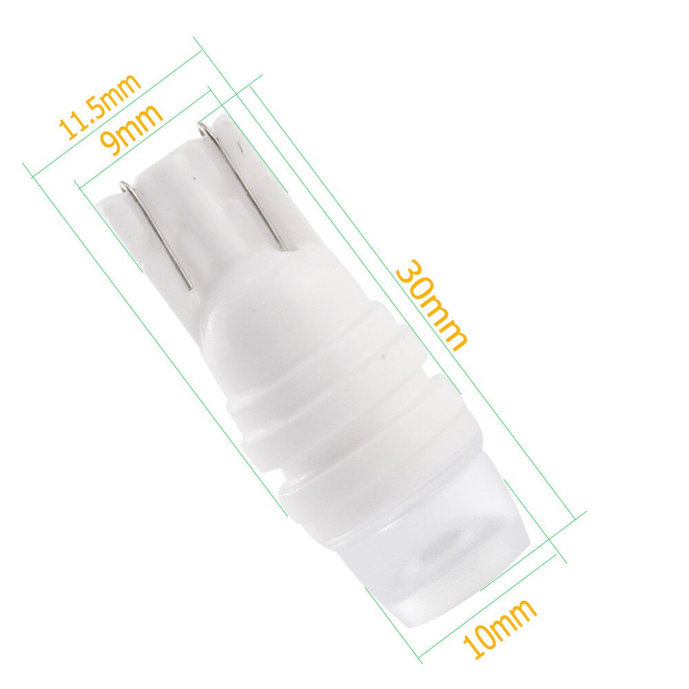 LED T10 3D Ceramic W5W T10 Keramik 3 Mata Lampu Senja Sein Mobil Motor