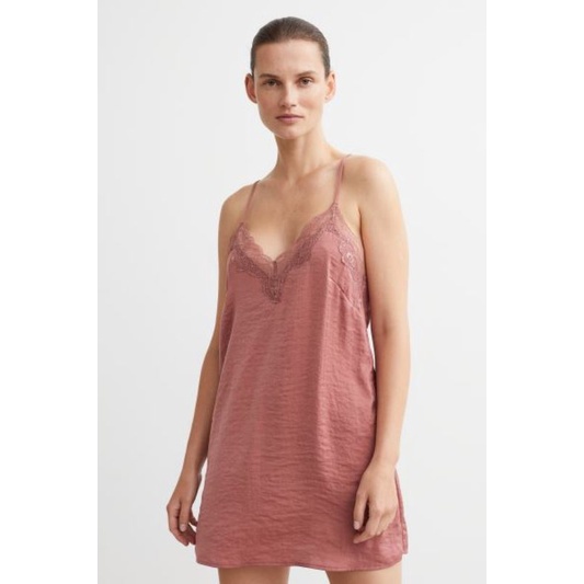 HM satin night gown