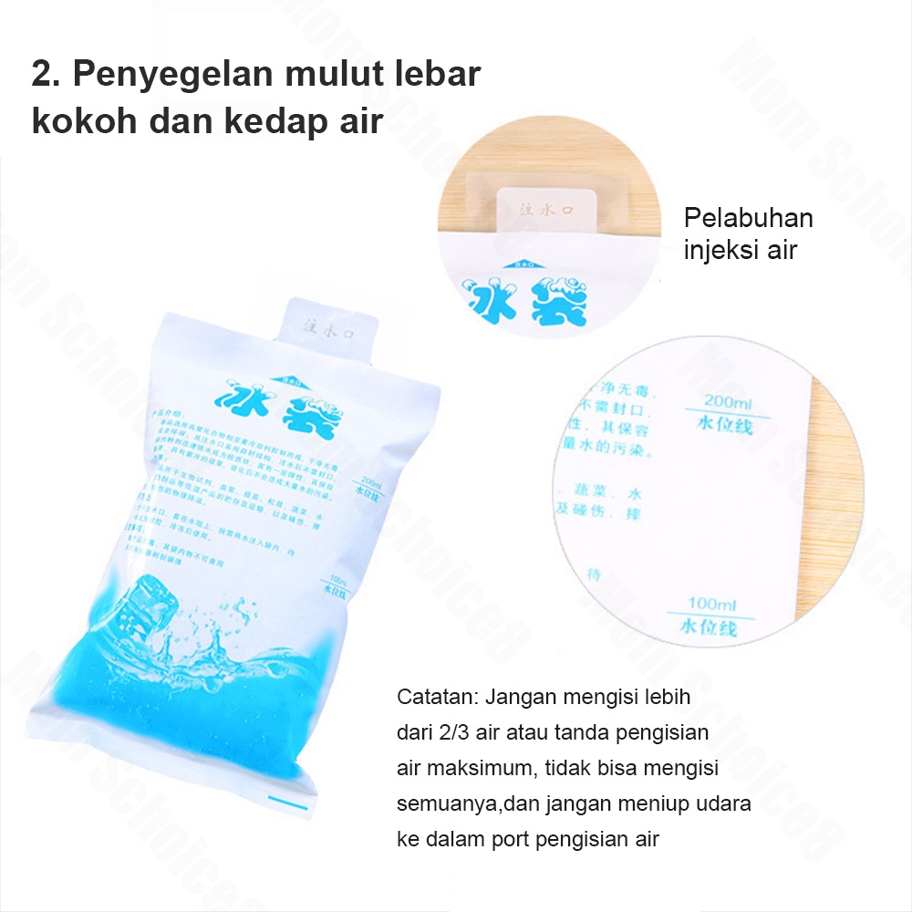 Halo Baby Store Ice Gel Pack 200ml /kantong air es ice cooler bag Cool Jelly Cooler /Pendingin