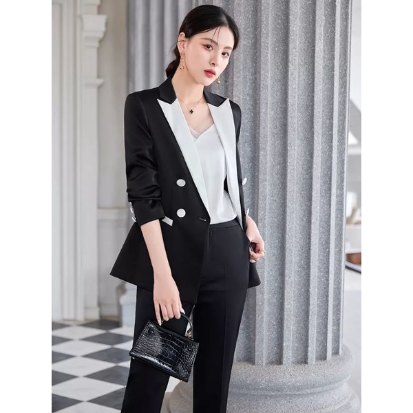 Blazer Wanita Kantor Blazer Wanita Casual Blazer Wanita Kekinian Terbaru